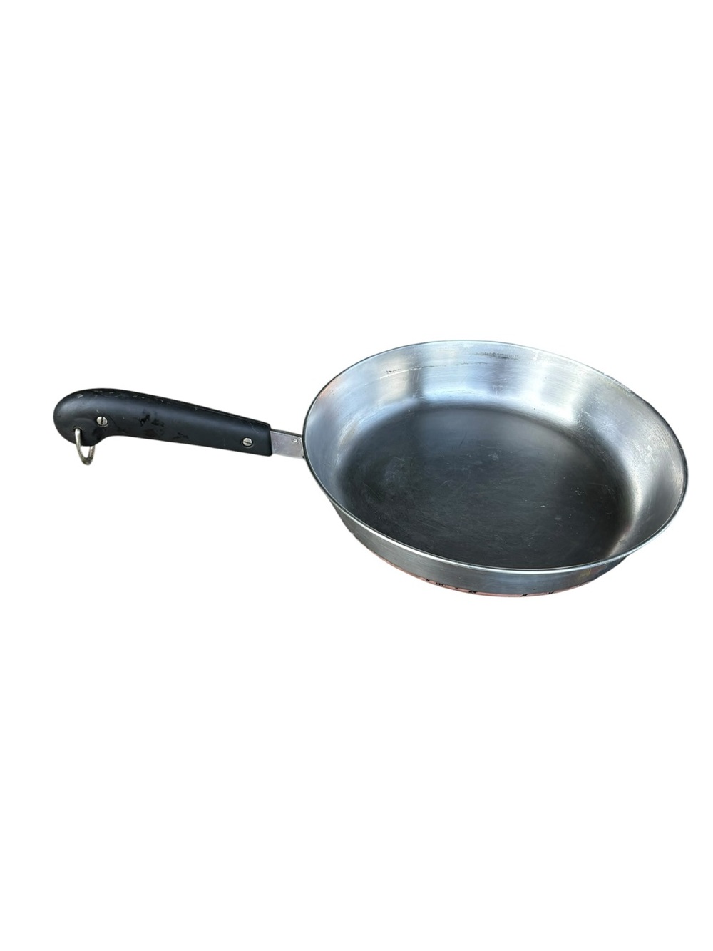 Vintage Revere Ware Copper Bottom 10"Skillet no Lid